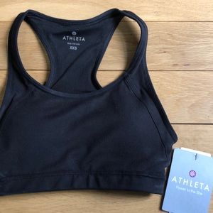 *SOLD* Athleta Double Dare Bra (black)
